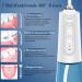 Surfou Wireless Oral Shower - 300ml 6 Water Pressures 7 Nozzles | Travel Water Flosser IPX7 Waterproof USB Rechargeable - Buy Online on GoSupps.com