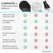 ENESNES 4PCS Thickened Exfoliating Glove Set for Shower | Korean Body Scrubber Mitt | Dead Skin Remover & Exfoliator | Ideal for Spray Tan Removal & Keratosis Pilaris - Buy Online on GoSupps.com