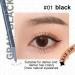 Waterproof Eyeliner Double Tip Lower Eyelash Pencil Waterproof Dual Pronged Bottom Eyelashes Long Lasting Eye Liner Liquid Eyeliner Natural 3D Under Lashes for Eye Makeup Black - Buy Online on GoSupps.com