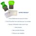 Lieskamm Extra Fine Children's Lice Comb - Stainless Steel & Plastic Effective Flea & Lice Removal - Buy Online on GoSupps.com