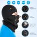 IRELIA Winter Windproof Fleece Ski Mask Balaclava - Black | Thermal Face Mask for Motorcycle Riders - Buy Online on GoSupps.com