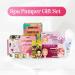JOADE Spa Time Pamper Gift Box Hair Mask Face Mask Lip Scrub Hand Cream Shower Steamer Shampoo Bar Hand Cream Eye Patch. - Buy Online on GoSupps.com