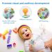 Accevo Bite Ring - Soft Silicone Baby Toy for 3+ Months | Teething Aid & Gripping Gift for Babies 6 Months+ - Buy Online on GoSupps.com