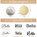 Personalized Kodinsiivous Dog Brand - Engraved Stainless Steel Dog Tag | Custom Name & Design - Round 30mm Collar Tag for Dogs & Cats (Gold) - Buy Online on GoSupps.com