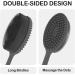 MateeyLife Silicone Body Scrubber with Handle | Exfoliating Shower Brush & Gentle Back Scrubber for a Refreshing Bath Experience - Gray - Buy Online on GoSupps.com