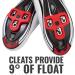 PRO BIKE TOOL Look Delta Bike Cleats - 9 Degree Float - Compatible with Clipless Cycling Shoes for Men & Women - Ideal for Indoor & Outdoor Cycling, Peloton, Spinning & Road Bikes - Buy Online on GoSupps.com