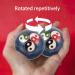 Lurrose Hand Surface Massage Balls - Chinese Baoding Balls for Stress Relief & Finger Exercise - Metal Handball Fitness - Buy Online on GoSupps.com