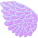 Operitacx 12pcs Small Wing Decorative Patches Wings for Diy Crafts Tiara Crown Purple Cloth 3d Christmas Tree Purple 12.50X7.00X0.10CM - Buy Online on GoSupps.com