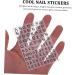 minkissy 20 Sets Nail Art Stickers Letter Nail Stickers Letter Stickers Nail DIY Decals Letters Stickers Nails Stickers White Letters Nail Stickers Halloween Nail Stickers Pvc Fashion - Buy Online on GoSupps.com
