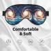 FoRes Universe Milky Way Galaxy Print Eye Mask - Light Blocking Adjustable Sleep Mask for Deep Rest - Unisex Adult Sleep Aid - Buy Online on GoSupps.com