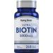 Piping Rock Biotin 5000mcg | 240 Tablets | Beauty Vitamin Supplement | Vegetarian Non-GMO Gluten Free