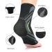 YUYTE Ankle Support Sleeve - Elastic Shock Absorption Brace for Plantar Fasciitis Heel Spurs & Tendonitis (XL Up to 176.4lb - Buy Online on GoSupps.com