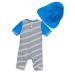 BONVERANO Baby Boys Swimsuit | Toddler Bathing Suit UPF 50+ Sun Protection | Dinosaur Stripe | 2-3 Years - Buy Online on GoSupps.com