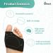 Pedimend Metatarsal Pads - Gel Ball of Foot Cushion for Women and Men - Foot Pain Relief Socks - Black XL (UK 8-13) - Buy Online on GoSupps.com