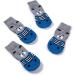 Buy PET Heroic Indoor Anti-Slip Socks for Dogs & Cats - 6 Sizes (S to 3XL) | Paw Protection & Traction with Silicone Gel - Blue Bear L - Buy Online on GoSupps.com