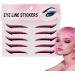 Autocollants Eye Liner R utilisables | D calque Fard Paupi res Femme | 10 Pi ces Bandeye R sistant l'Eau pour Spectacles de Danse et Sc ne Autocollant Paupi res Rose - Buy Online on GoSupps.com