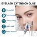 Clear Eyelash Extension Kit with Fast Drying Glue - Waterproof & Strong Hold - Includes Tweezer, Brush, and Glue Ring - 7g - Buy Online on GoSupps.com