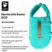 Hurtta Life Savior Eco Dog Swim Vest - Maximum Safety for Swimming SUP and Kayak (5-10 kg Peacock) - Buy Online on GoSupps.com