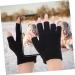 FOMIYES 6 Pairs Half Finger Moisturizing Gloves Dry Hand Glove Lotion Gloves Overnight Sleeping Gloves Bedtime Gloves Essential Oil Gloves Cosmetic Gloves Women's Touch Screen Gel Simple - Buy Online on GoSupps.com