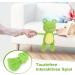 Tonyfy Dog Toys - Interactive Squeaky Plush Frog for Puppies & Small/Medium Dogs | Durable Cotton Rope & Crinkle Paper Fun - Buy Online on GoSupps.com