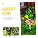 Milisten Dwarf Card Outdoor Sign St Patrick Gnome Yard Sign Patrick Garden Decoration During The Day Props - Buy Online on GoSupps.com