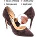Sibba Heel Protectors 8 Pairs Transparent - Rubber Covers for Shoes - Quick Fix Kit for Weddings & Outdoor Events - 4 Sizes Available - Buy Online on GoSupps.com