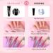SAVILAND 3.53oz Pink Poly Gel Nail Kit for Salon and DIY Manicures - Buy Online on GoSupps.com