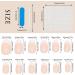 NICENEEDED Medium French Almond Press on Nails Nude White Oval Acrylic Nails 24Pcs Stick on Nails with Nail Glue Stickers for Women Girls Fingernails Extension Almond-Nude - Buy Online on GoSupps.com