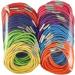 100 Coloured Thin Hair Elastics IN8710 - Buy Online on GoSupps.com