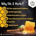 3 FLAVOURS HONEY -Raw and certified organic Honey (720gms) 3 different taste 100% Natural and Unpasteurized with free Honey wooden dripper by Oils and Herbs - Buy Online on GoSupps.com