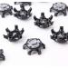 Sansheng Easy Change Golf Shoe Studs - 30pcs Anti-Skid Replacement Spikes (Black) - Buy Online on GoSupps.com