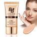 BB Creme 9-en-1 SPF 50+ CC Cr me Teint Parfait avec Escargot Dor Base de Maquillage Anti-Imperfections & Protection Solaire pour Tous Types de Peau (40g) yellow