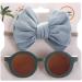 Baby Girl Sunglasses Set for 0-36 Months | Polarized Headband Sunglasses for Toddler | Elastic Yellow Photography Props - Buy Online on GoSupps.com
