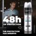 ABOVE 48 Hours Antiperspirant Deodorant Spray for Men - Ocean Scent 3.17 oz | Stain-Free Dry Spray with Lemon Bergamot & Lavender Notes - Buy Now - Buy Online on GoSupps.com