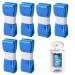 Kioiner 6 Pcs Diaper Pail Refill Bags 4.5m x 26cm Baby Diaper Bin Refills Replacement Bags Holds Up to 280 Newborn Diapers Compatible with Genie Munchkin Angelcare Diaper Pail