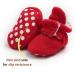 EDOTON Unisex Newborn Winter Boots - Warm Non-Slip Bootie Socks 12-18 Months (Red) - Buy Online on GoSupps.com