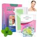 Wax strips of hair removal wax strips hair removal set hair removal for the face lips & eyebrows cold wax depilation stripes for women face all skin types 30 pcs