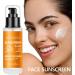 Sunscreen Face Cream Moisturizing Sunscreen Spf50 Invisible Sunscreen Spf50+ Superior Sun Protection with Invisible Texture Without White Dominant Strong UV Protection - Buy Online on GoSupps.com