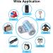 16340 Rechargeable Battery 2800mAh 3.7V Li-ion - 4 Pack for Headlamp & Flashlight | International Shipping - Buy Online on GoSupps.com