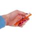 Dukal Orange Toothbrushes 144 Pack - Short Handle, Soft Bristles, Rounded Tips, Ideal for Sensitive Enamel - Individually Packaged - Buy Online on GoSupps.com