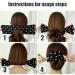 Bun Maker For Long Hair Hair Bun Maker 2Pcs Hair Bun Roller Simple Braid Maker for Women French HairType Deft Bun Hair Hair Bun Accessories for Long Thick Hair Black Dots - Buy Online on GoSupps.com