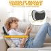 Buy Takrink Shiatsu Massage Pillow - 8 Knots Adjustable Speeds Remote Control | Ideal Gift for Parents & Women - International Shipping Available - Buy Online on GoSupps.com