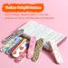 ExceLife 20 Pack Nail Files Double Sided 100/180 Grit Emery Boards Colorful Mini Nail Buffering Files Pedicure Manicure DIY Tools Floral Nail Files Bulk for Home Salon Use - Buy Online on GoSupps.com
