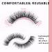 Teenitor Natural Look Wispy Mink False Eyelashes Pack with Applicator - Buy Online on GoSupps.com