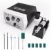 Nail miller JSDA JD 400 Premium nail cutter for gel nails with a professional 30000 rpm milling milling cutter milling cutter for gelails nail miller electrical including 6 bits for private & studio set package