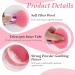 Soft Fiber Nail Dust Brush - Pink Fingernail Art Cleaning Tool for Makeup & Acrylic UV Gel Nails (Red) - Buy Online on GoSupps.com