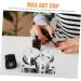 MAGICLULU 1 Set Nail Art Storage Jar Nail Art Equipment Cup Dappen Dish Nail Salon Supply Nail Art Tool Nail Art Liquid Cup Skin Nail Liquid Cup Mini Dish Stainless Steel Nail Polish Mix 13x11cm Silver - Buy Online on GoSupps.com