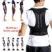 Buy Adjustable Large XS-5XL Posture Corrector Back Brace for Hunchback Relief - Black Color | Body Reshaping & Pain Support - Buy Online on GoSupps.com