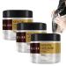 Collagen Hair Treatment Collagen Hair Mask Conditioning Argan Oil Hair Mask Treatment Deep Repair Conditioner Hair Masks for Dry Damaged Hair (3 PCS)