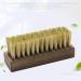 Home Shoes Brushes Wooden Handle with Bristles Portable Shoe Polisher Shoe Polisher Shoe Polisher Bathroom Tool Brush Onecolor - Buy Online on GoSupps.com